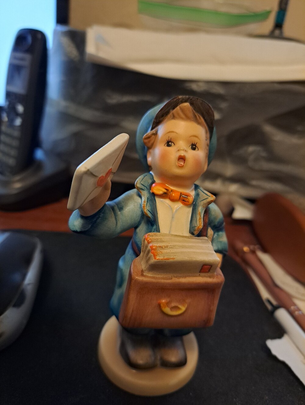 Excellent Vintage Goebel Hummel Postman TMK 2 # 119 5.5" T